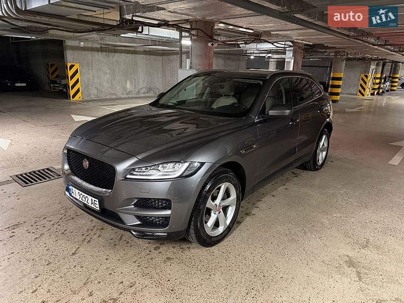 2019 Jaguar F-Pace, VIN SADCA2BN7KA605357:plate — фото 1 (autoria)