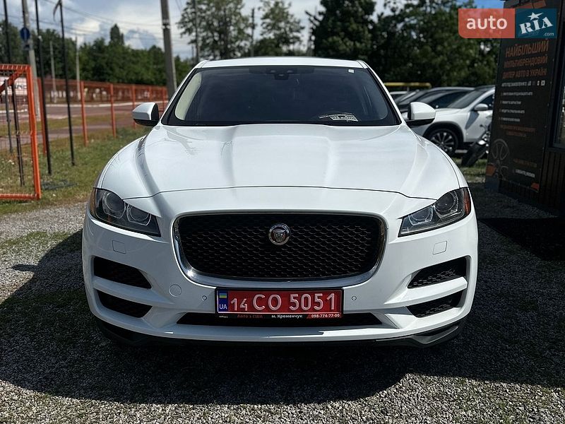 Внедорожник / Кроссовер Jaguar F-Pace 2016 в Кременчуге