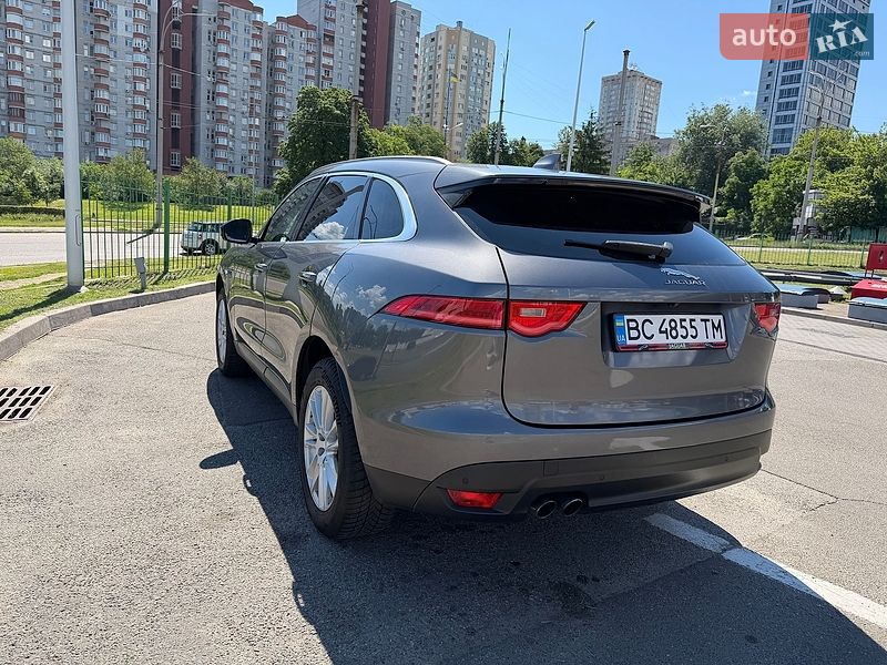 Внедорожник / Кроссовер Jaguar F-Pace 2017 в Вышгороде фото 7 Внедорожник / Кроссовер Jaguar F-Pace 2017 в Вышгороде