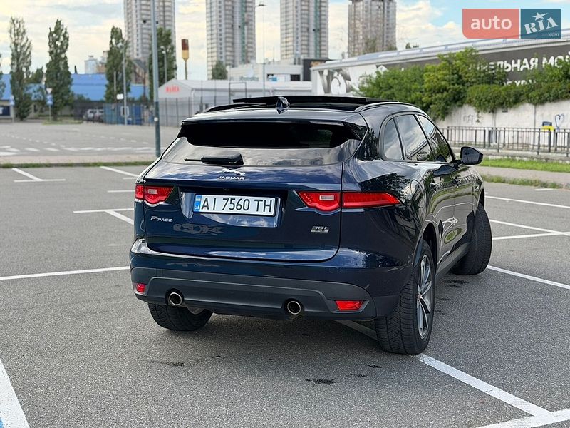 Внедорожник / Кроссовер Jaguar F-Pace 2017 в Киеве