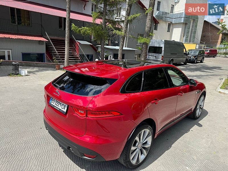 Внедорожник / Кроссовер Jaguar F-Pace 2018 в Тернополе