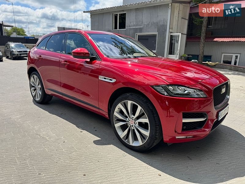 Внедорожник / Кроссовер Jaguar F-Pace 2018 в Тернополе