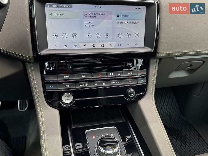 Внедорожник / Кроссовер Jaguar F-Pace 2018 в Тернополе