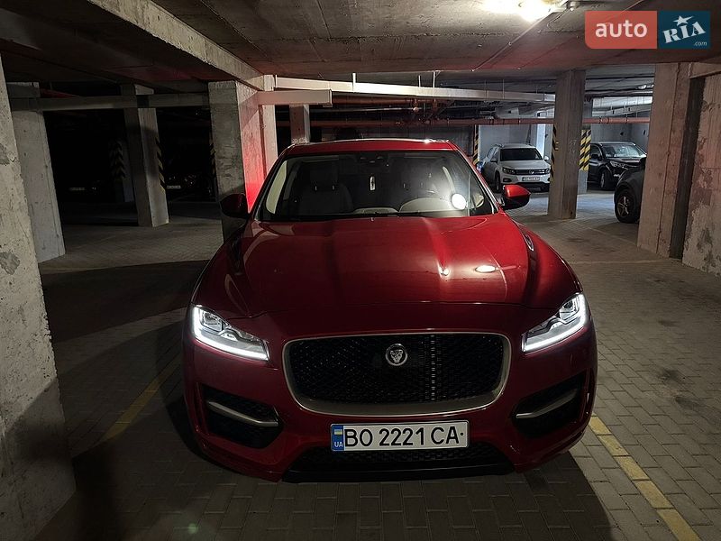 Внедорожник / Кроссовер Jaguar F-Pace 2018 в Тернополе