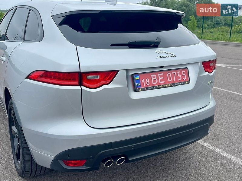 Внедорожник / Кроссовер Jaguar F-Pace 2017 в Ровно фото 8 Внедорожник / Кроссовер Jaguar F-Pace 2017 в Ровно