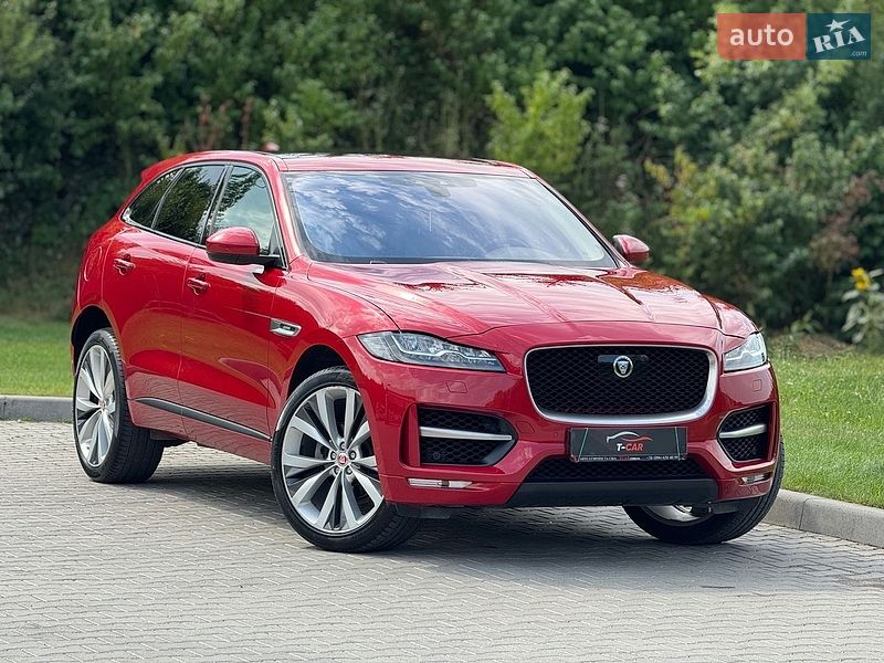Внедорожник / Кроссовер Jaguar F-Pace 2018 в Тернополе