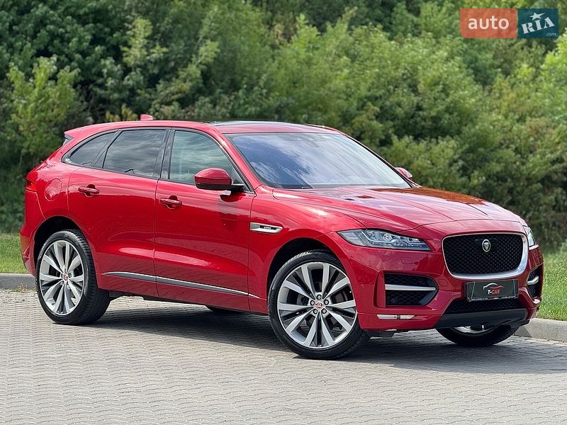 Внедорожник / Кроссовер Jaguar F-Pace 2018 в Тернополе