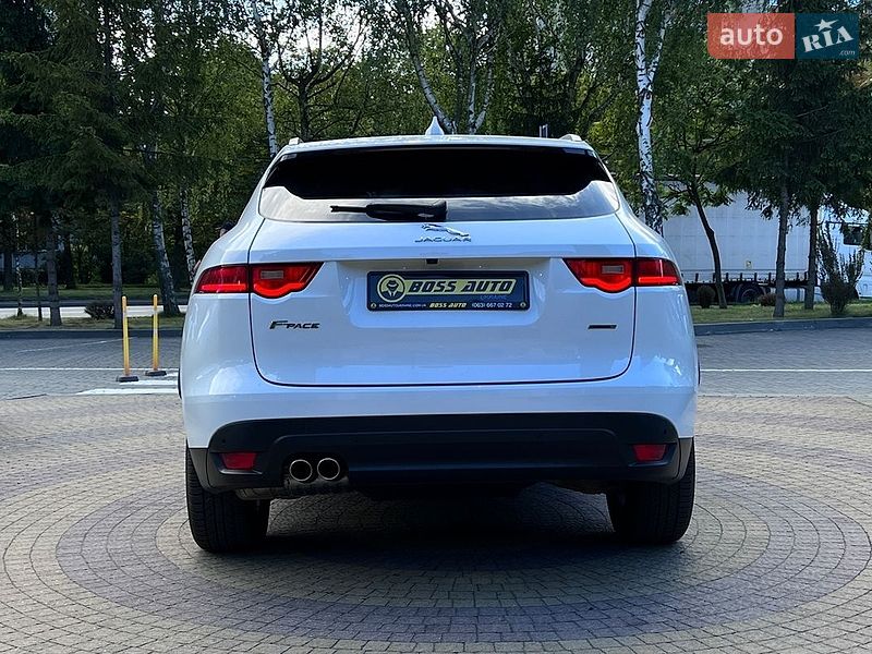 Внедорожник / Кроссовер Jaguar F-Pace 2017 в Львове фото 6 Внедорожник / Кроссовер Jaguar F-Pace 2017 в Львове