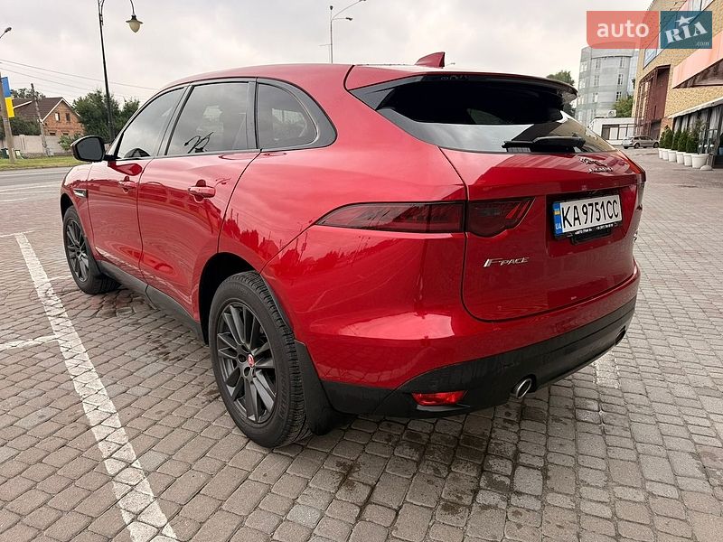 Внедорожник / Кроссовер Jaguar F-Pace 2017 в Харькове