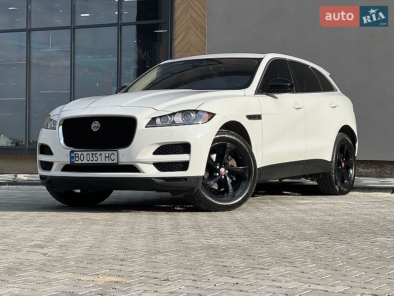 Позашляховик / Кросовер Jaguar F-Pace 2019 в Тернополі