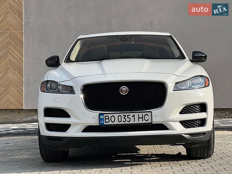 Позашляховик / Кросовер Jaguar F-Pace 2019 в Тернополі