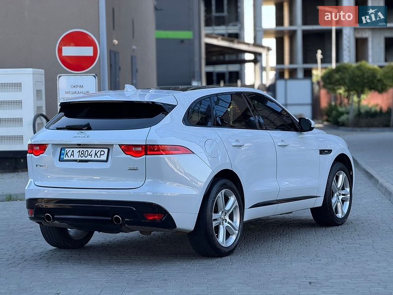 Позашляховик / Кросовер Jaguar F-Pace 2016 в Одесі фото 9 Позашляховик / Кросовер Jaguar F-Pace 2016 в Одесі