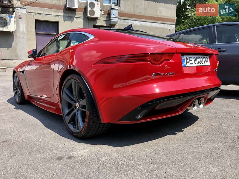 Купе Jaguar F-Type 2016 в Днепре