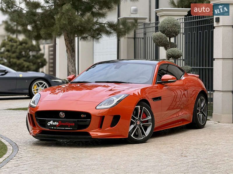 Купе Jaguar F-Type 2016 в Одесі