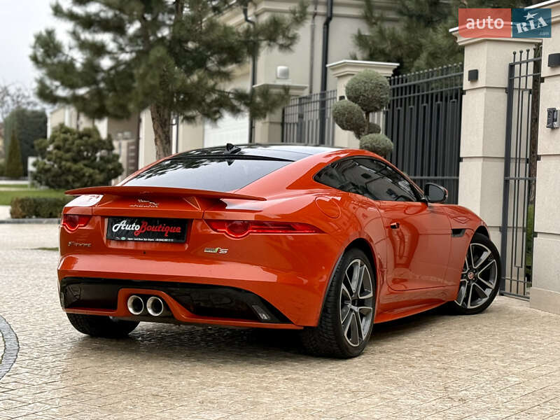 Купе Jaguar F-Type 2016 в Одесі