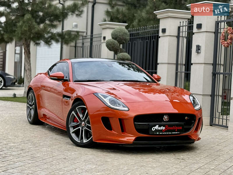 Купе Jaguar F-Type 2016 в Одесі