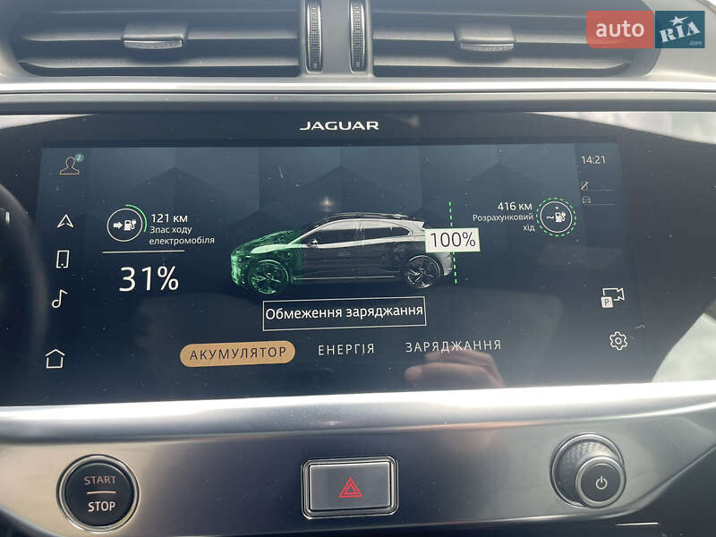 Внедорожник / Кроссовер Jaguar I-Pace 2024 в Львове фото 48 Внедорожник / Кроссовер Jaguar I-Pace 2024 в Львове