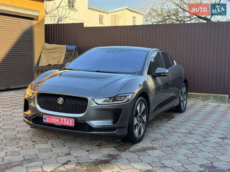 2019 Jaguar I-Pace, VIN SADHA2B15K1F73336:plate — фото 1 (autoria)