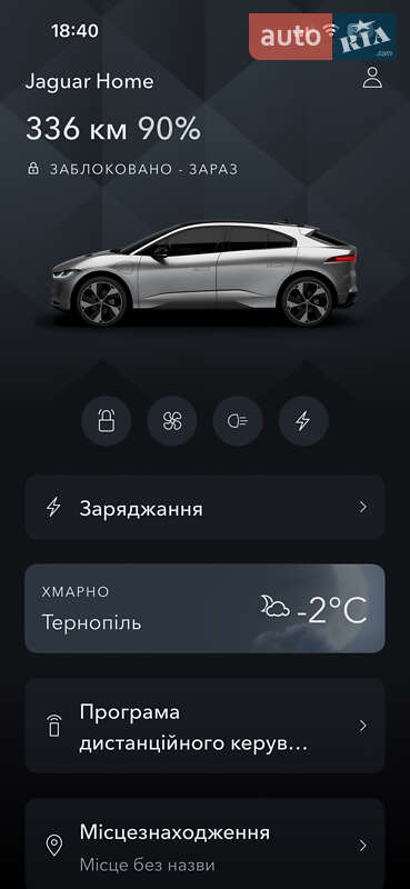 Внедорожник / Кроссовер Jaguar I-Pace 2018 в Тернополе