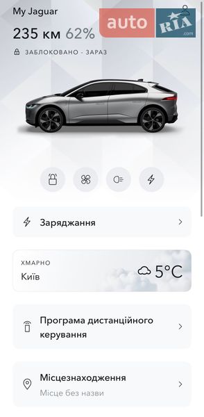 Внедорожник / Кроссовер Jaguar I-Pace 2018 в Киеве