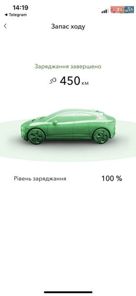 Позашляховик / Кросовер Jaguar I-Pace 2018 в Києві