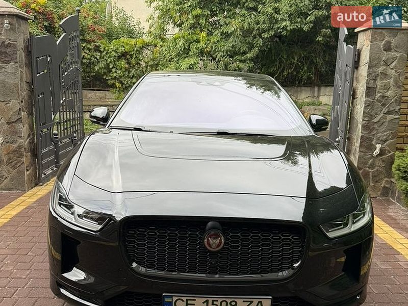 2020 Jaguar I-Pace, VIN SADHA2B13L1F82361:plate — фото 1 (autoria)