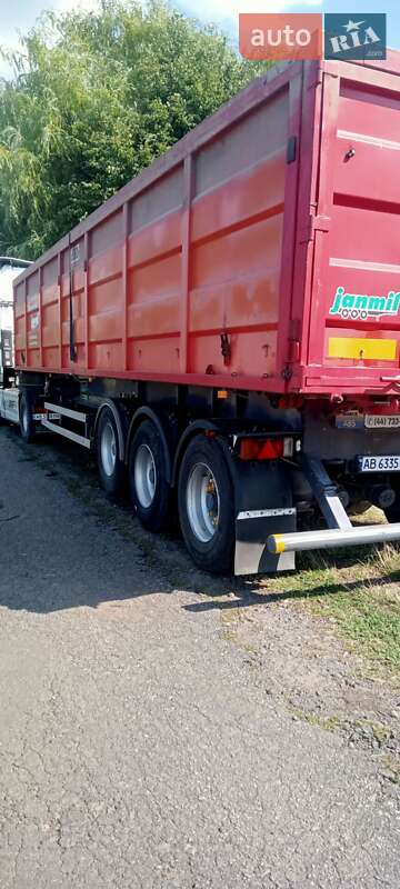 Зерновоз - напівпричіп Janmil NW 2006 в Вінниці