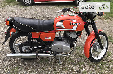 Мотоцикл Туризм Jawa (Ява)-cz 350 1989 в Тячеве