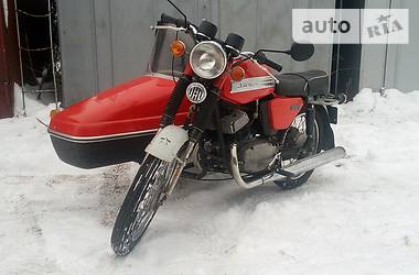Мотоцикл с коляской Jawa (ЯВА) 350 1982 в Черкассах