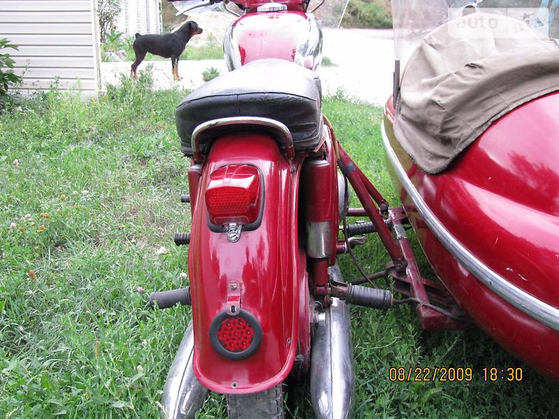 Мотоцикл с коляской Jawa 350 1969 в Новомосковске