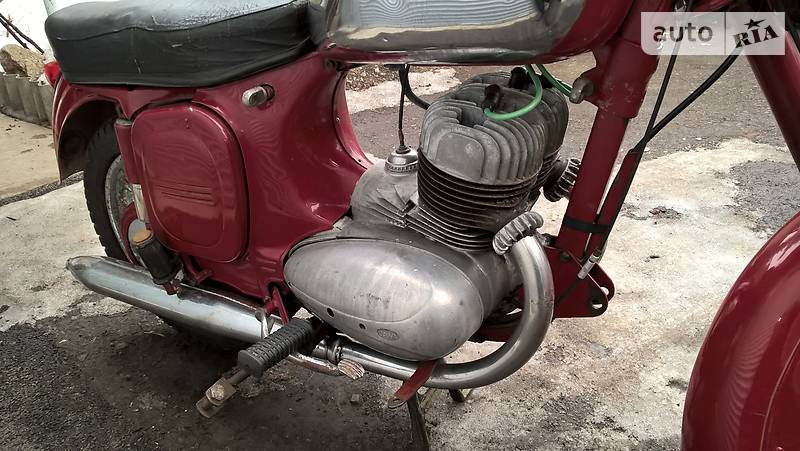 Мотоцикл с коляской Jawa 350 1969 в Новомосковске