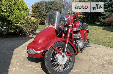 Мотоцикл с коляской Jawa 350 1961 в 