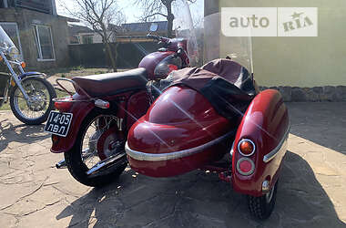 Мотоцикл с коляской Jawa 350 1961 в 