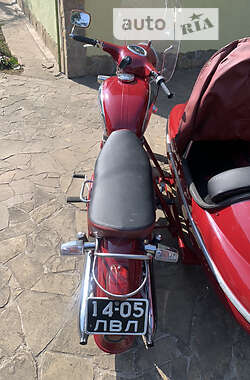 Мотоцикл с коляской Jawa 350 1961 в 