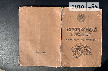 Мотоцикл с коляской Jawa 350 1961 в 