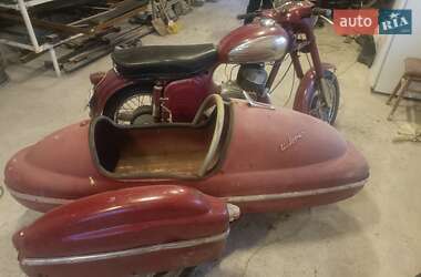 Мотоцикл с коляской Jawa 360 1972 в 