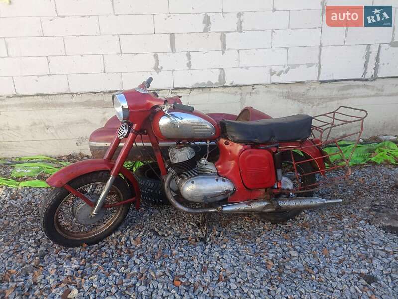 Мотоцикл с коляской Jawa 360 1973 в 
