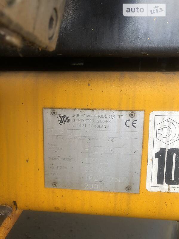 Екскаватор навантажувач JCB 175 2006 в Калуші
