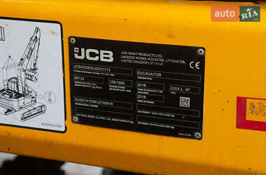 Гусеничний екскаватор JCB 220 2018 в Житомирі