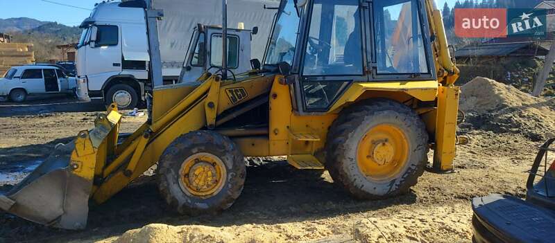 Экскаватор погрузчик JCB 3CX 1991 в Верховине