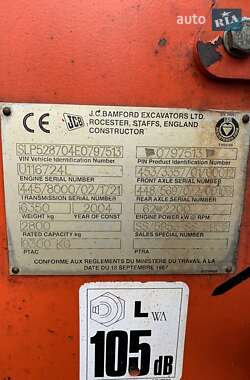 Телескопічні навантажувачі JCB 528 2004 в 