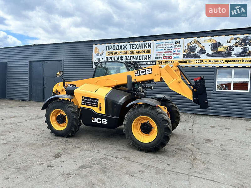 Телескопический погрузчик JCB 531-70 2016 в Черняхове