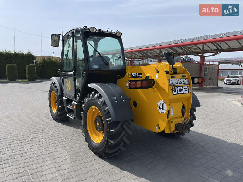 Телескопический погрузчик JCB 531-70 2011 в Луцке