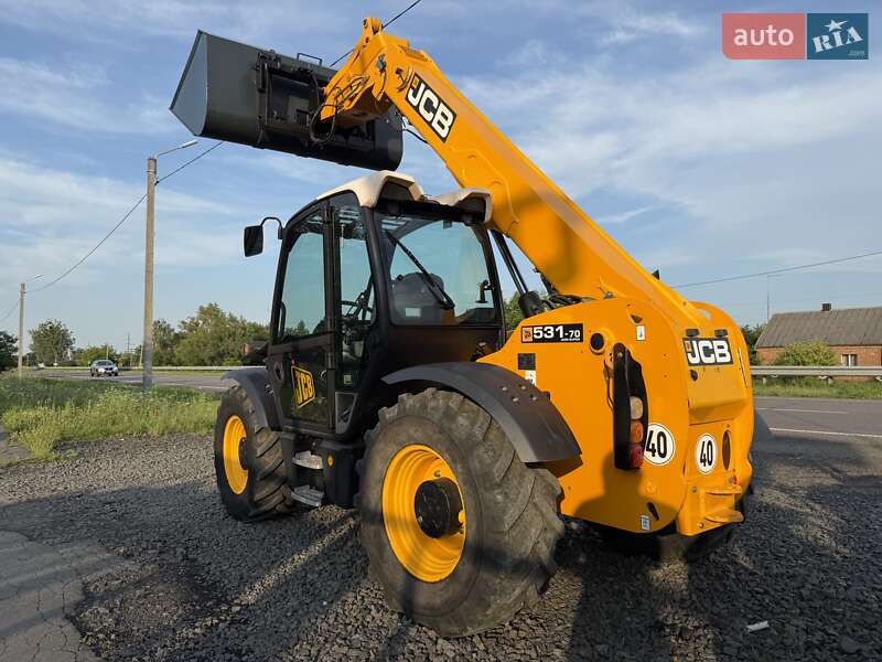 Телескопический погрузчик JCB 531-70 2011 в Луцке