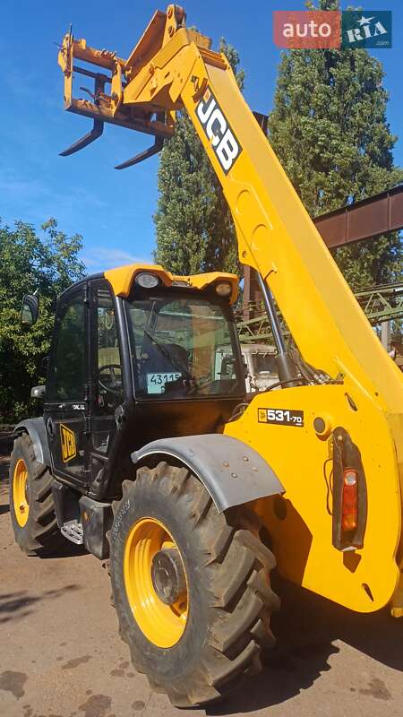 Телескопічні навантажувачі JCB 531-70 2012 в Чернігові