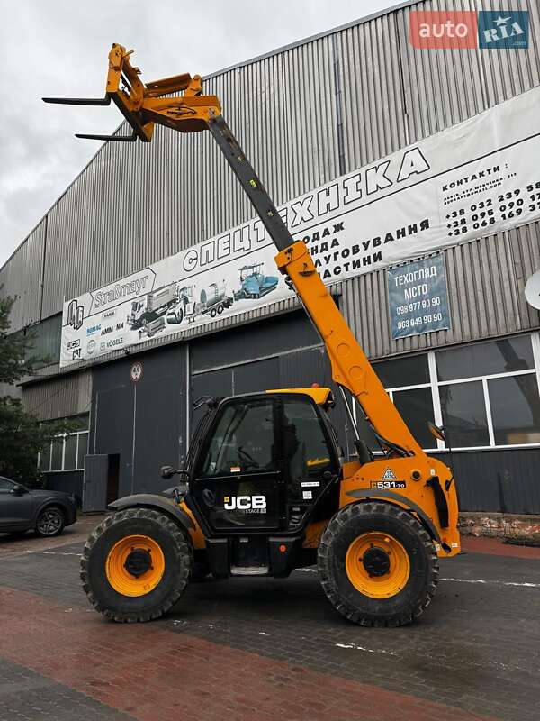 Телескопический погрузчик JCB 531-70 2019 в Львове