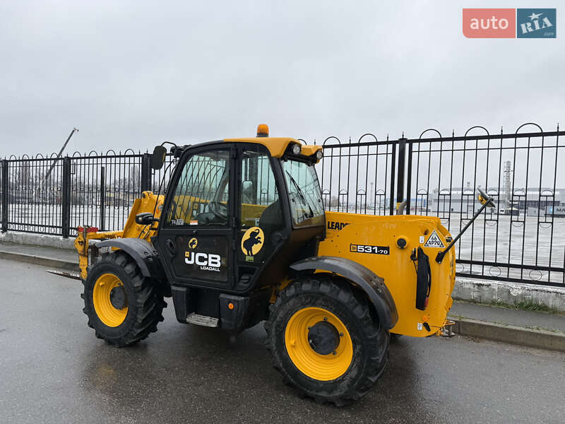 Телескопический погрузчик JCB 531-70 2017 в Киеве