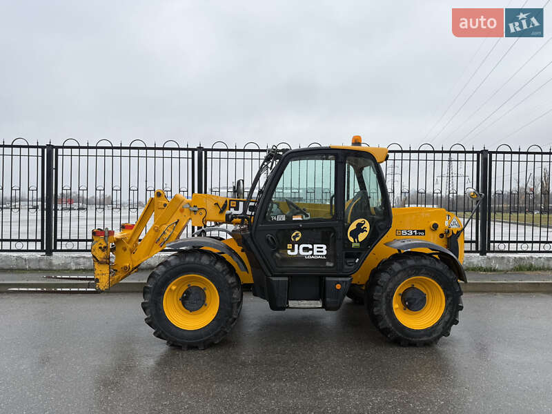 Телескопический погрузчик JCB 531-70 2017 в Киеве
