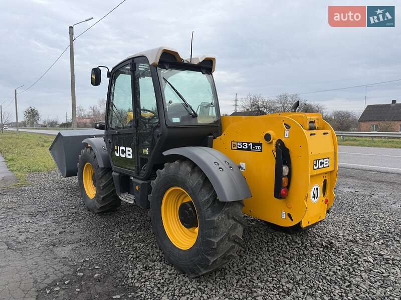 Телескопічні навантажувачі JCB 531-70 2015 в Луцьку