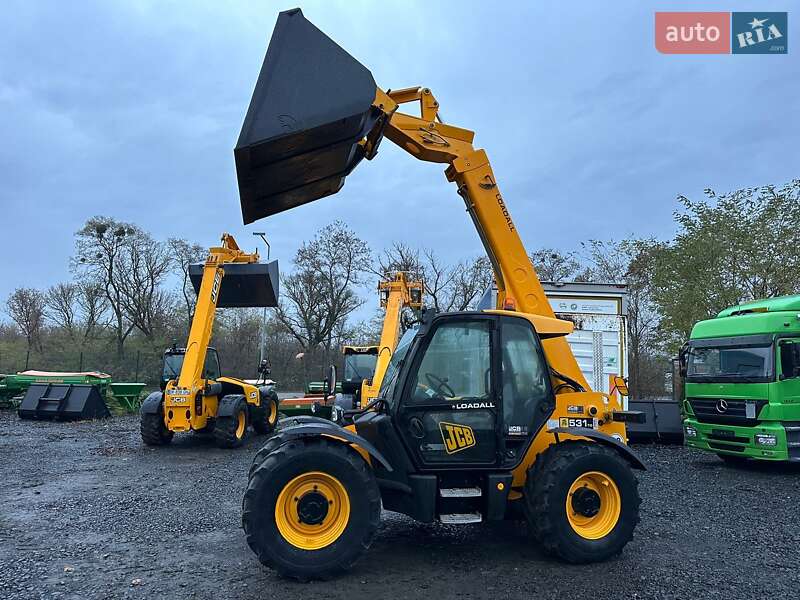 Телескопічні навантажувачі JCB 531-70 2009 в Луцьку